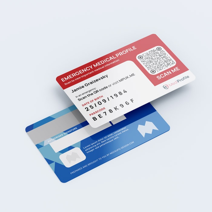 Medical ID Card